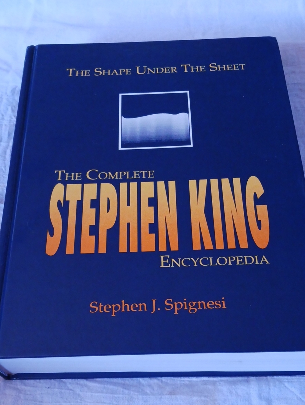 Stephen King Encyclopedia Hardcover Book - Blue. PCI Collectors First Edition